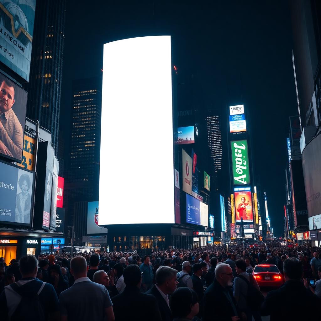 Times Square Drop before